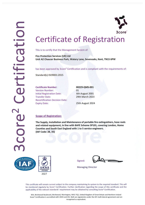 3core2 Certification