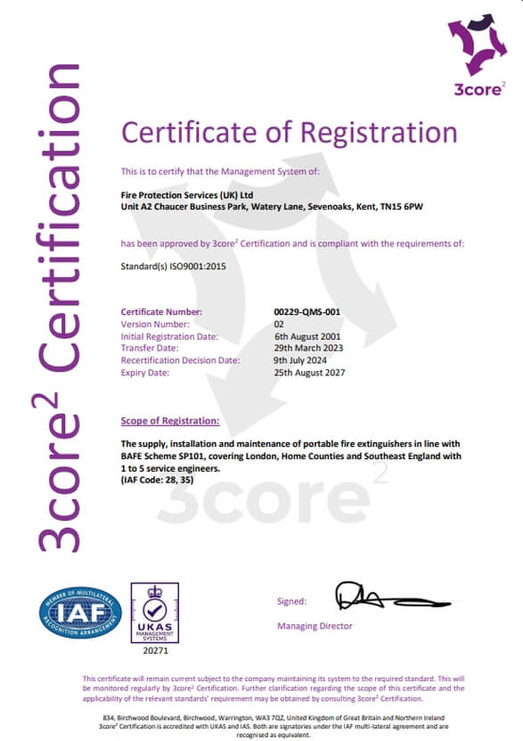 3core2 Certification